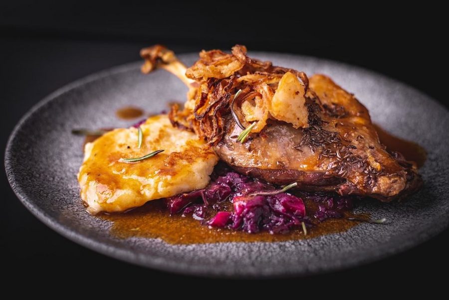 Gänseschmaus am 1. Weihnachtsfeiertag